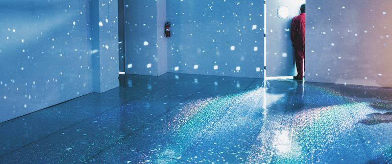 Modern residential lighting and smart home installation design by Alpha Electric Group in Suttons Bay, MI.